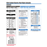 GSA SERIES TOLOMATIC GSA SERIES RODDED ELECTRIC ACTUATOR<BR>SPECIFY NOTED INFORMATION FOR PRICE AND AVAILABILITY